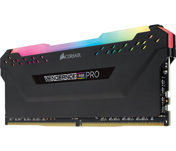 CORSAIR DDR4 Vengeance RGB PRO 32GB/3200 (2*16GB) BLACK CL16 CMW32GX4M2E3200C16 - 656646 - zdjęcie 3